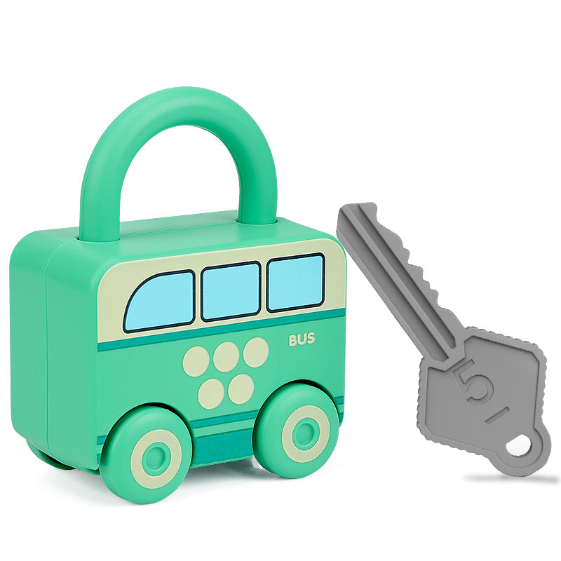 Montessori Key Lock - Patterns and Colours Toy