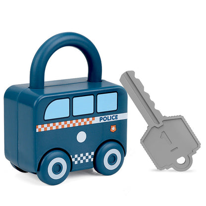 Montessori Key Lock - Patterns and Colours Toy