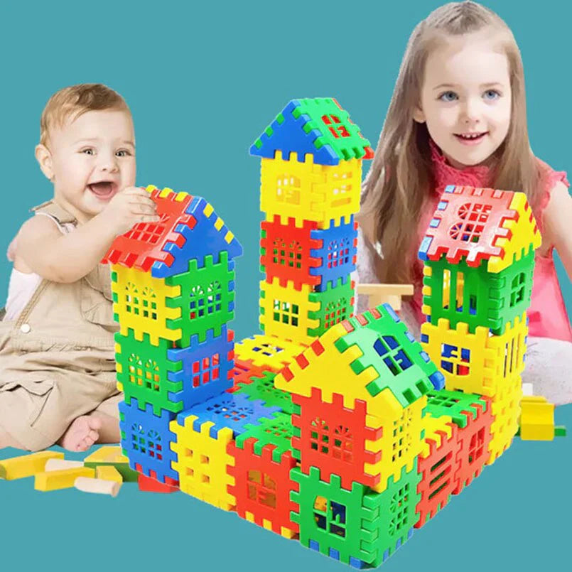 Building Blocks – Boost Creativity – House Building Set