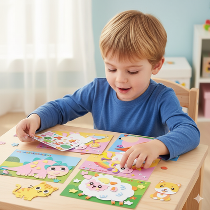 Creative sticker craft set for children