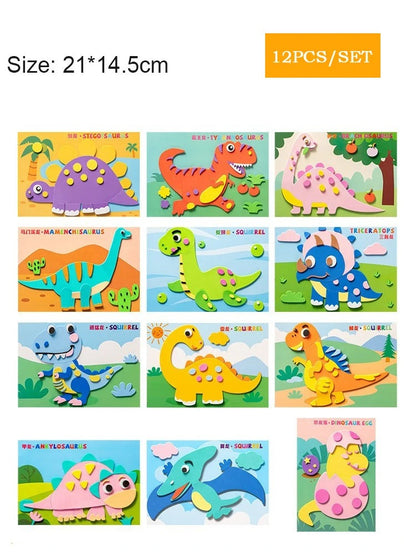 Creative sticker craft set for children
