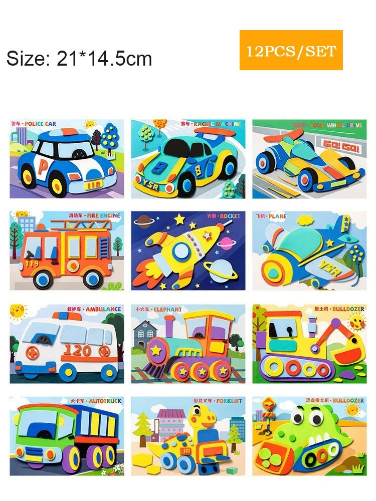 Creative sticker craft set for children