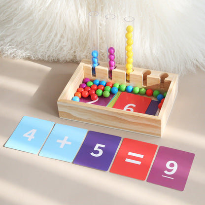 Montessori Test Tube Colours and Numbers Play and Learning Set