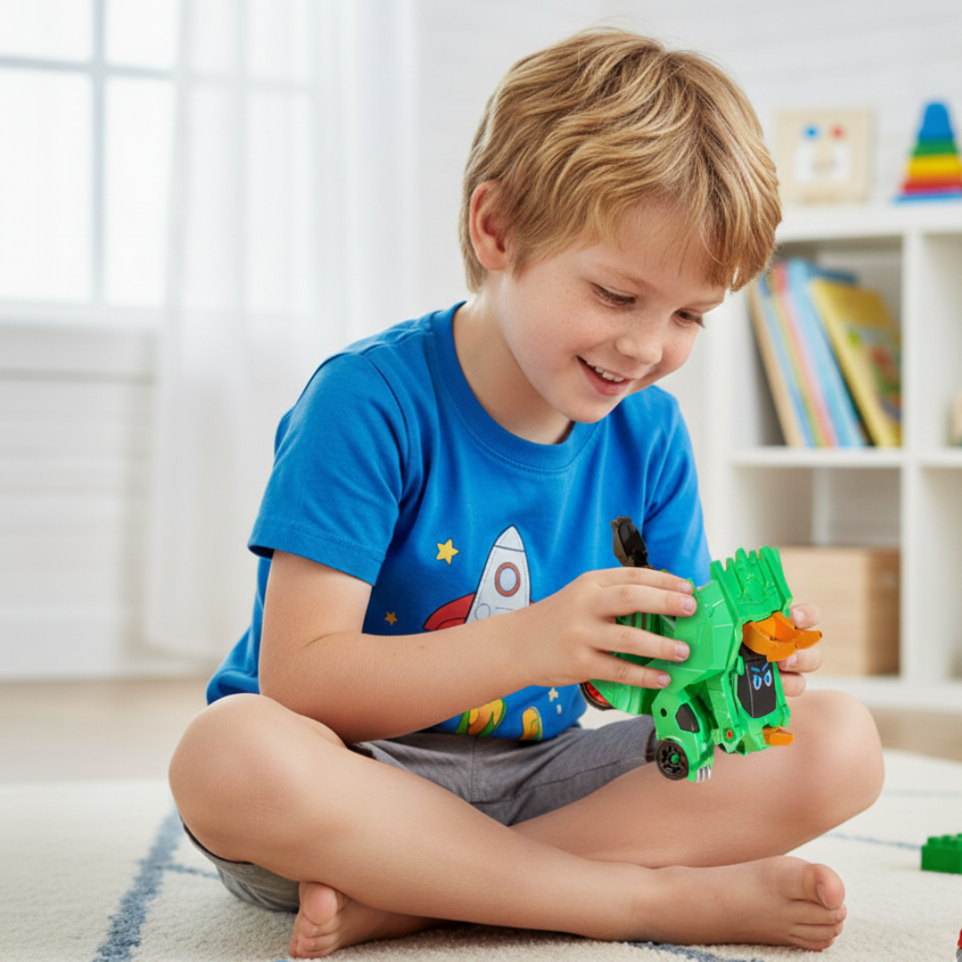 Transforming Dinosaur Cars