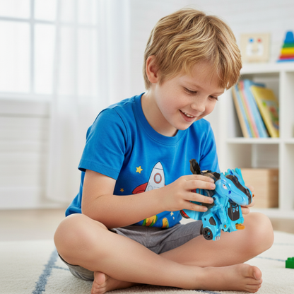 Transforming Dinosaur Cars