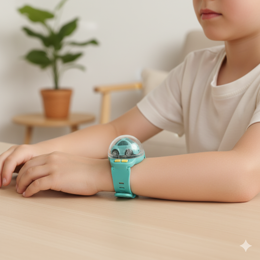 Remote-Controlled Mini Wristband Car