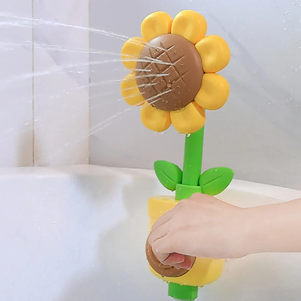 Fun Sunflower Bath Sprayer
